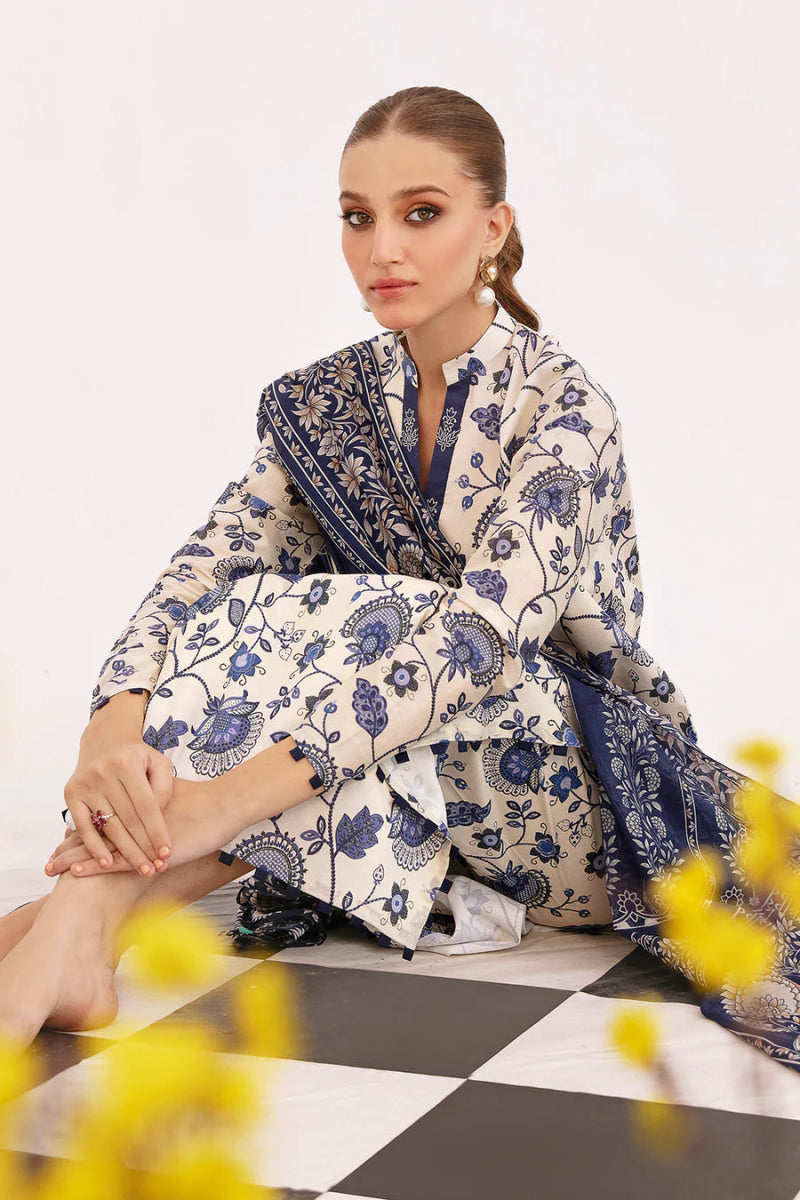 So Kamal Khaddar 3 Piece Suit SKA71 - Designer dhaage