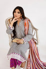 So Kamal Linen 3 Piece Suit SKA64 - Designer dhaage