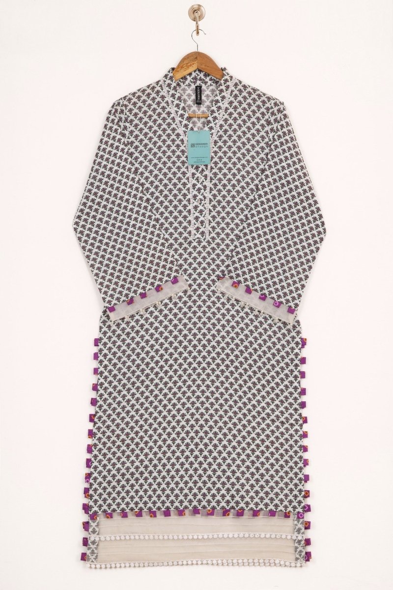 So Kamal Linen 3 Piece Suit SKA64 - Designer dhaage