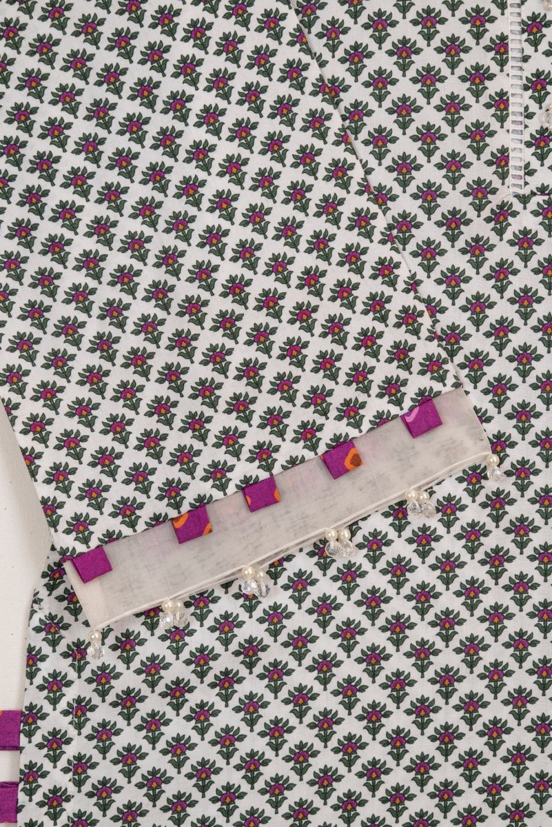 So Kamal Linen 3 Piece Suit SKA64 - Designer dhaage