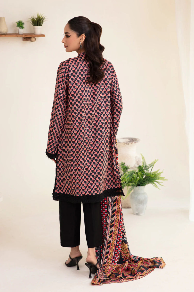 So Kamal Linen 3 Piece Suit SKA67 - Designer dhaage