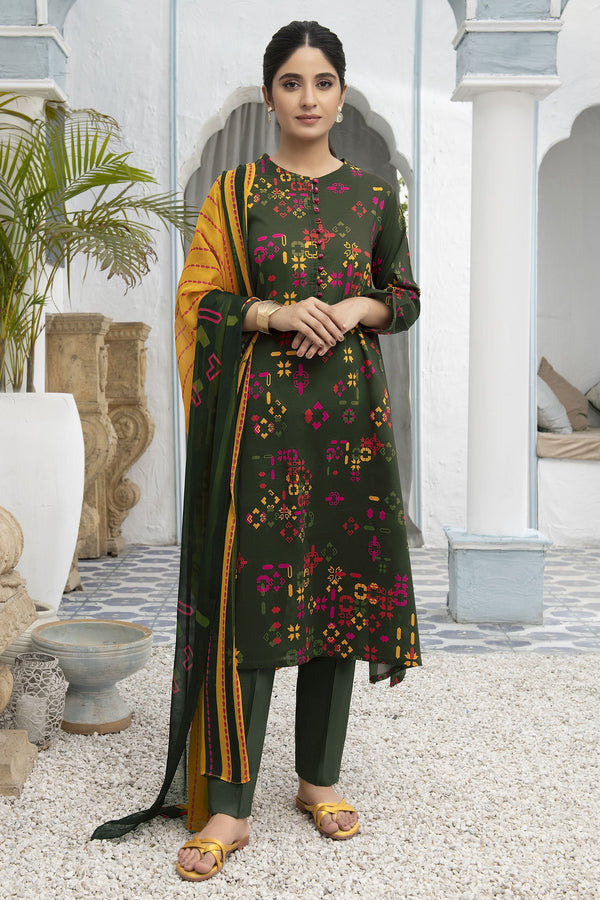 Limelight Lawn 3 PC Suit LIM219-Designer dhaage