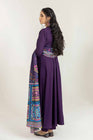 Allys Embroidered Dhanak 3 Piece Frock ALL92