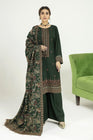 Allys Embroidered Karandi 3 Piece Suit ALL102