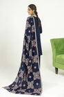 Allys Embroidered Karandi Peplum Palazzo Suit ALL101
