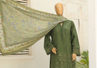Bin Saeed Embroidered Dhanak 3 Piece Suit BIN121 - Designer dhaage