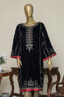 Bin Saeed Embroidered Velvet Shirt BIN45