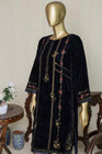 Bin Saeed Embroidered Velvet Shirt BIN46