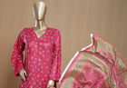Bin Saeed Lawn 3 Piece Frock BIN77