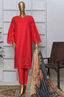 Bin Saeed Lawn Chikankari 3 Piece Suit BIN39