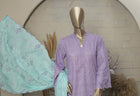 Bin Saeed Lawn Chikankari 3 Piece Suit BIN65
