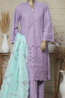Bin Saeed Lawn Chikankari 3 Piece Suit BIN65