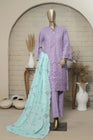 Bin Saeed Lawn Chikankari 3 Piece Suit BIN65