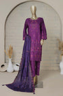 Bin Saeed Lawn Chikankari 3 Piece Suit BIN66