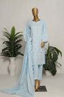 Bin Saeed Lawn Chikankari 3 Piece Suit BIN74