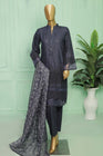 Bin Saeed Lawn Chikankari 3 Piece Suit BIN78