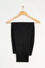 Black Lace Cotton Trousers TRO59