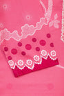 Cross Stitch Cotton Satin Raspberry Crème-Designer dhaage