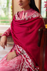 Cross Stitch Cotton Satin Raspberry Crème-Designer dhaage