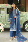 Cross Stitch Lawn Navy Glint CRO57