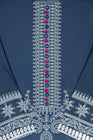 Cross Stitch Lawn Navy Glint CRO57