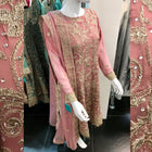 Embroidered Chiffon Maxi Dress Max01