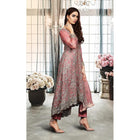 Embroidered Chiffon Maxi Dress Max01