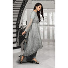 Embroidered Chiffon Maxi Dress Max03