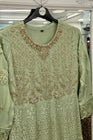 Embroidered Chiffon Maxi Dress MAX05