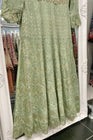 Embroidered Chiffon Maxi Dress MAX05