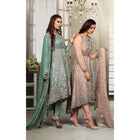 Embroidered Chiffon Maxi Max04
