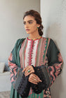 Ethnic Khaddar Azalea Green