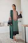Ethnic Khaddar Azalea Green
