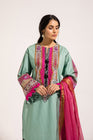 Ethnic Lawn Madelyn Aqua
