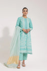 Ethnic Lawn Paradise Shine Aqua
