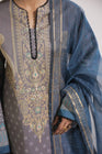 Ethnic Lawn Sansare Grey