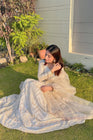 Haseens Ayeza Chiffon Pishwas Maxi Dress HAS01-Designer dhaage