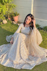 Haseens Ayeza Chiffon Pishwas Maxi Dress HAS01-Designer dhaage
