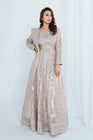 Haseens Haniya Chiffon Maxi Dress Wedding Wear HAS06-Designer dhaage