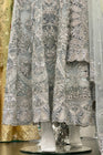 House Of Serene Embroidered Grey Maxi HOS14