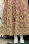 House Of Serene Embroidered Pink Maxi HOS13-Designer dhaage