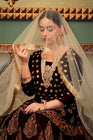 Iceberg & Co Velvet Lehenga Choli