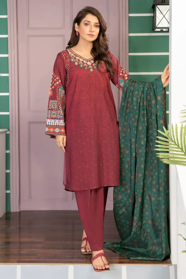 Limelight Cambric 3 Piece Suit LIM269-Designer dhaage