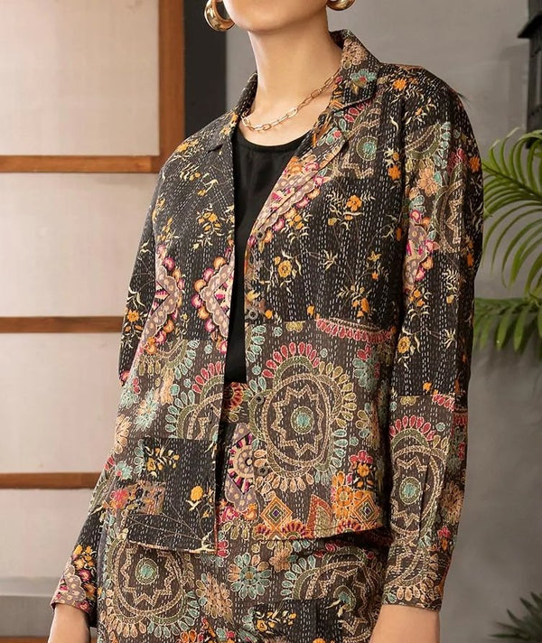 Limelight Khaddar Jacket LIM282-Designer dhaage