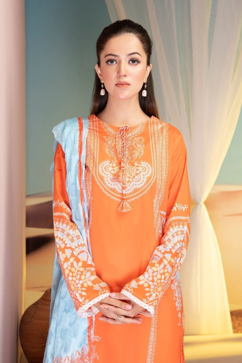 Limelight Lawn 3 Piece Suit LIM302-Designer dhaage