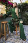 Maria B Linen DL-804-Emerald Green