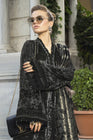 Maria B Linen DL-806-Black and Beige