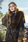 Maria B Linen DL-809-Black and Brown