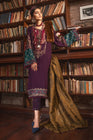 Maria B Linen Pakistani Suit DL-1002-Purple MAR131-Designer dhaage