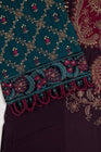 Maria B Linen Pakistani Suit DL-1002-Purple MAR131-Designer dhaage